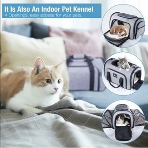 Siivton pet  carrier UC shoulder strap not included indoor Kennel 4way carrier